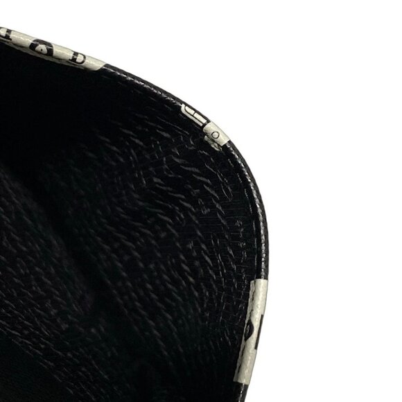 Auth PRADA - 2ZH068 Black White Saffiano Leather Shoulder Bag - Picture 13 of 16